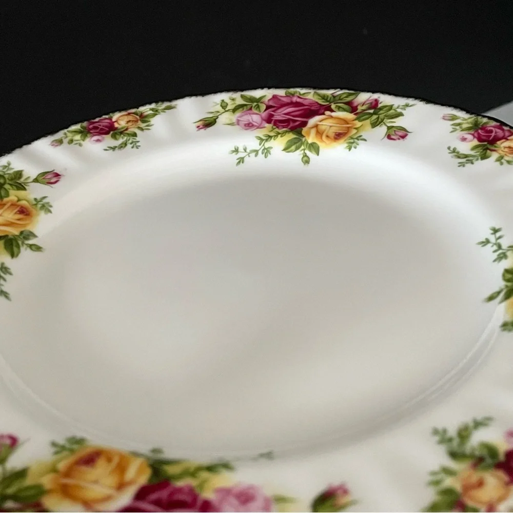 SET of 2 Salad Plates - Old Country Roses by Royal Albert